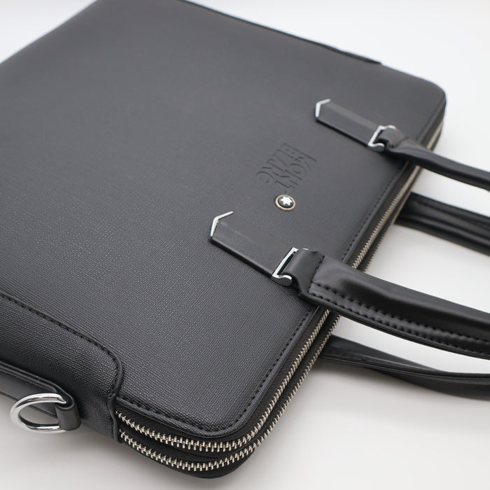 Montblanc Pu Leather Business Bag