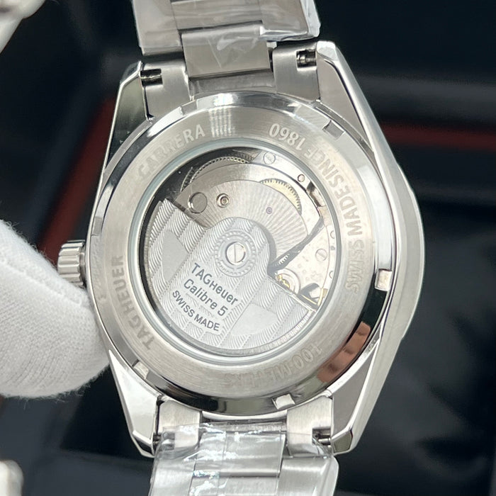 TAG Heuer Carrera Twin-Time Calibre 7 Automatic GMT 41mm (Black Dial)