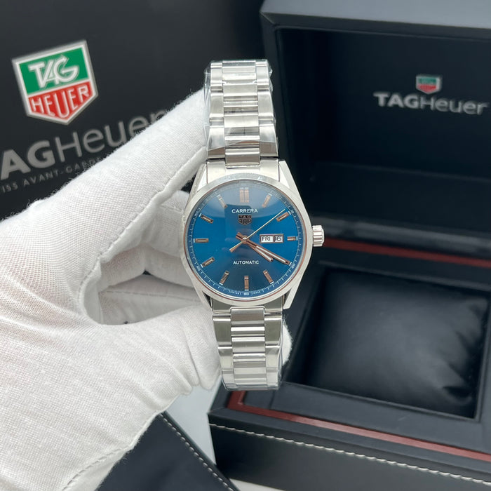 TAG Heuer Carrera Calibre 5 Day-Date Automatic 41mm (Blue Dial)