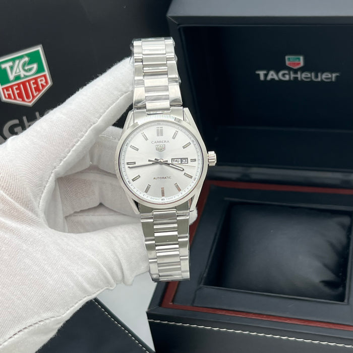 TAG Heuer Carrera Calibre 5 Day-Date Automatic 41mm (Silver Dial)