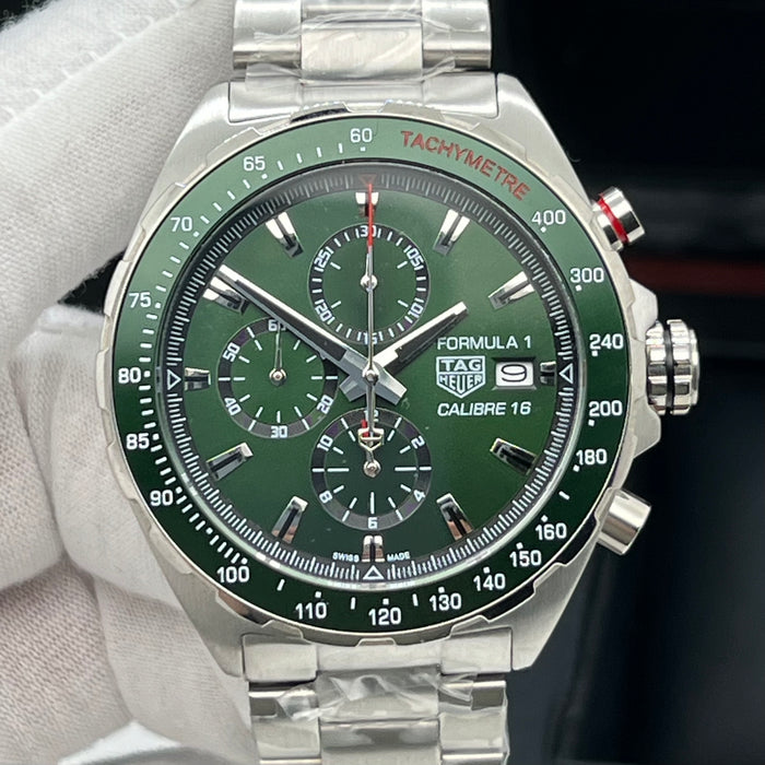 TAG Heuer Formula 1 Calibre 16 Automatic Chronograph 44mm (Green Dial)
