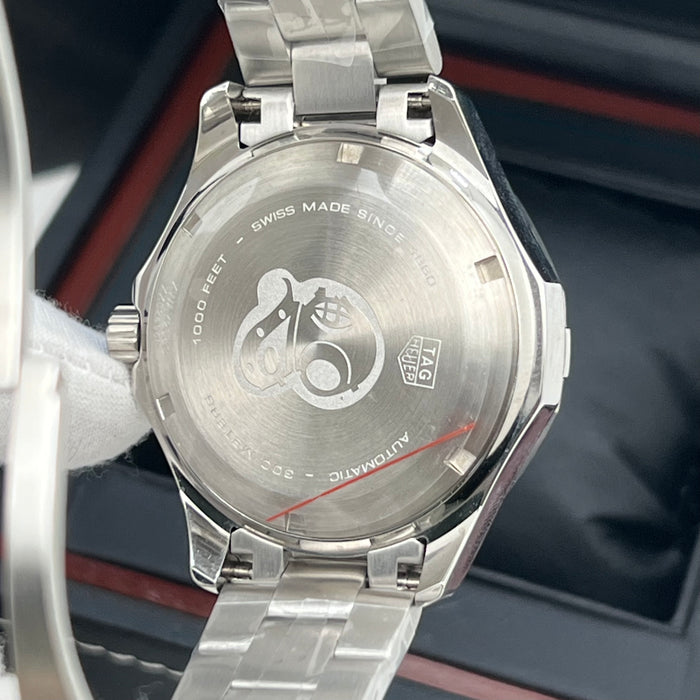 TAG Heuer Aquaracer 300m Black Dial Red Aluminium Bezel Men's Watch