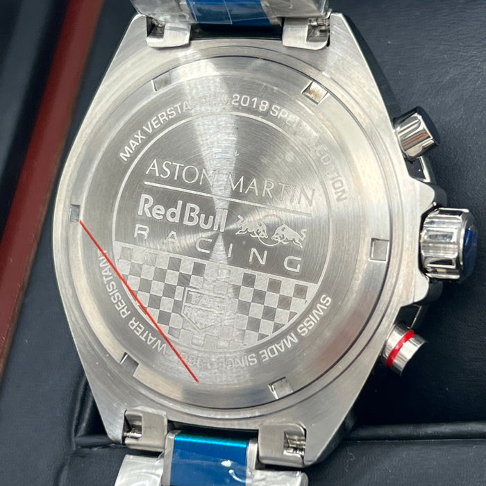 TAG Heuer Formula 1 Chronograph 43mm Blue Dial Light Blue Tachymeter Steel Watch