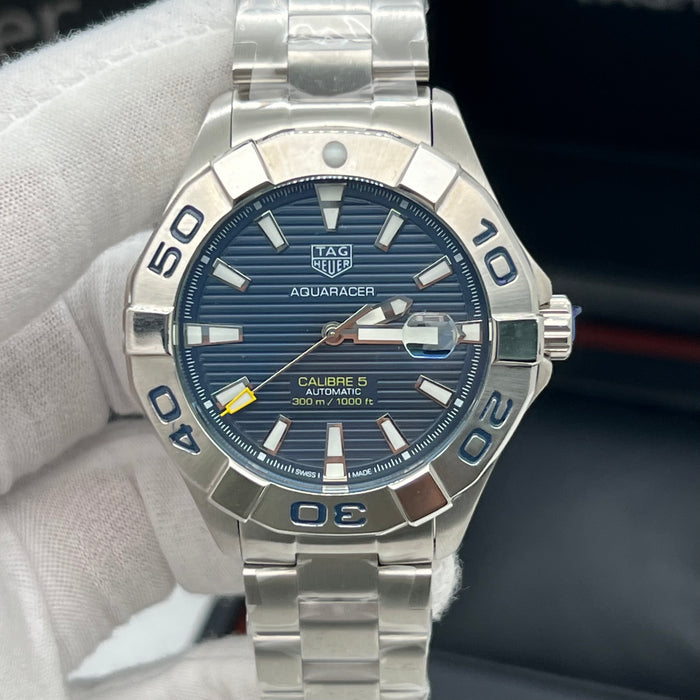 TAG Heuer Aquaracer Professional 300 Silver Dial Stainless Steel Men's Watch