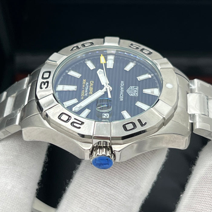 TAG Heuer Aquaracer Professional 200 Solargraph Black Dial Solar-Powered Steel Watch