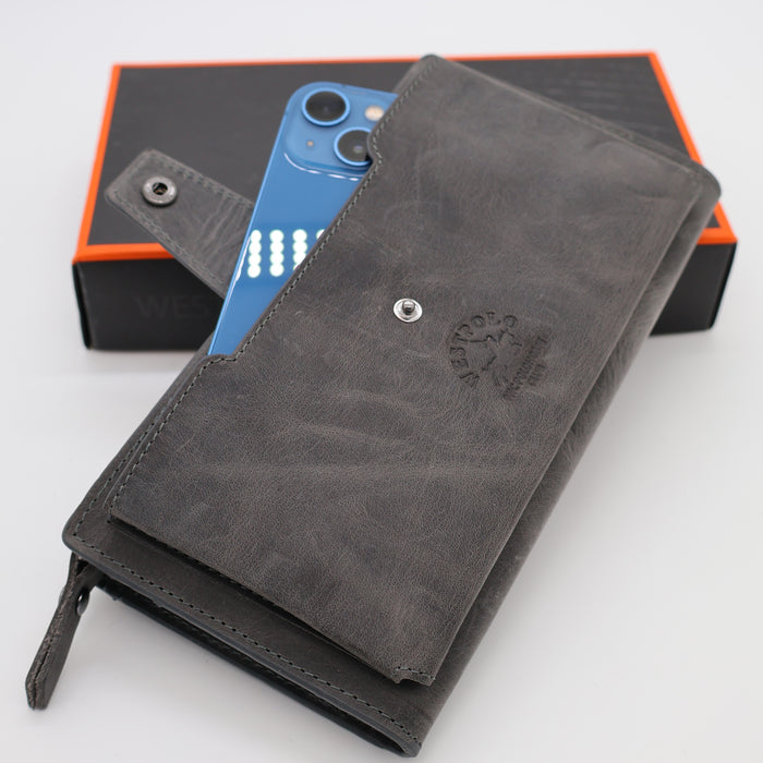 Original West Polo Leather long wallet