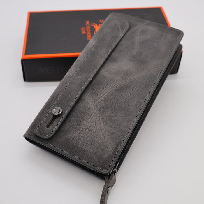 Original West Polo Leather long wallet