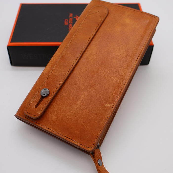 Original West Polo Leather long wallet