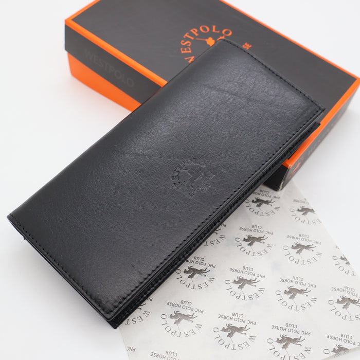 Original West Polo Leather Long Wallet