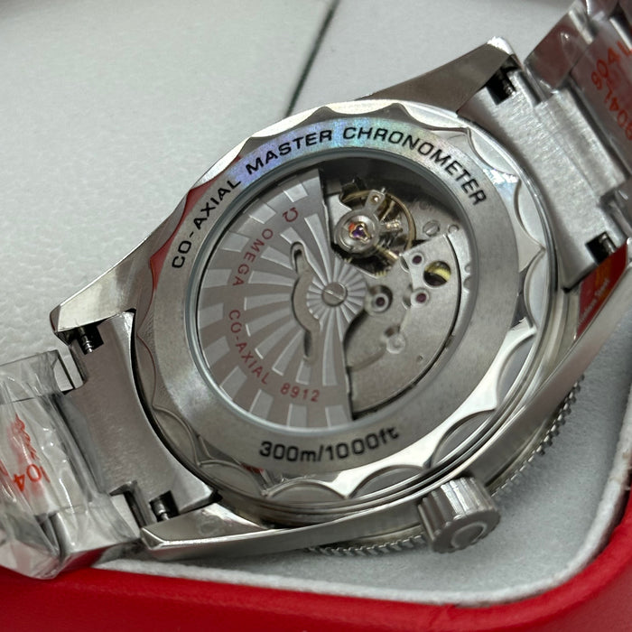 Omega × Swatch Seamaster 300 – Blue Ocean Edition (Automatic Homage)