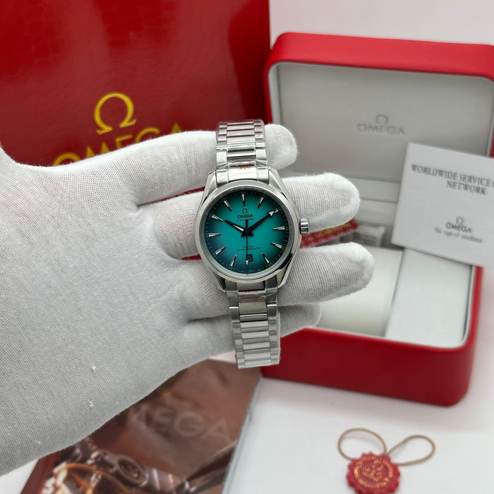 Omega Seamaster Aqua Terra – Tiffany Blue Dial Co-Axial Master Chronometer (Automatic Homage)