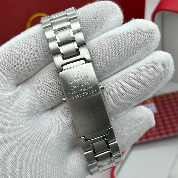 Omega Speedmaster Moonwatch – Open Heart Black Dial Co-Axial Chronograph (Homage Edition)