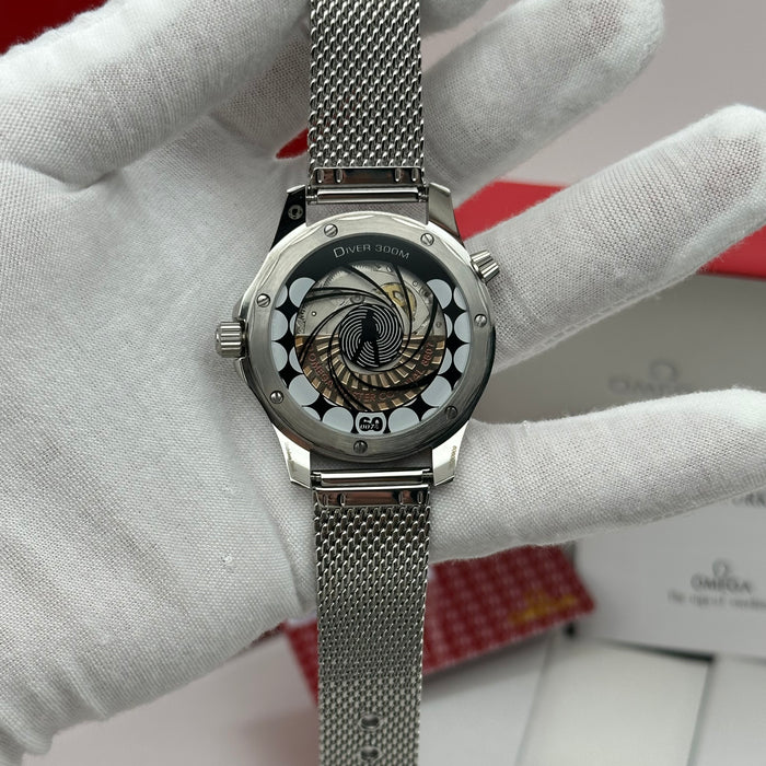 Omega Seamaster Diver 300M – 007 “No Time To Die” Meteorite Gray Dial Co-Axial Master Chronometer (Homage Edition)