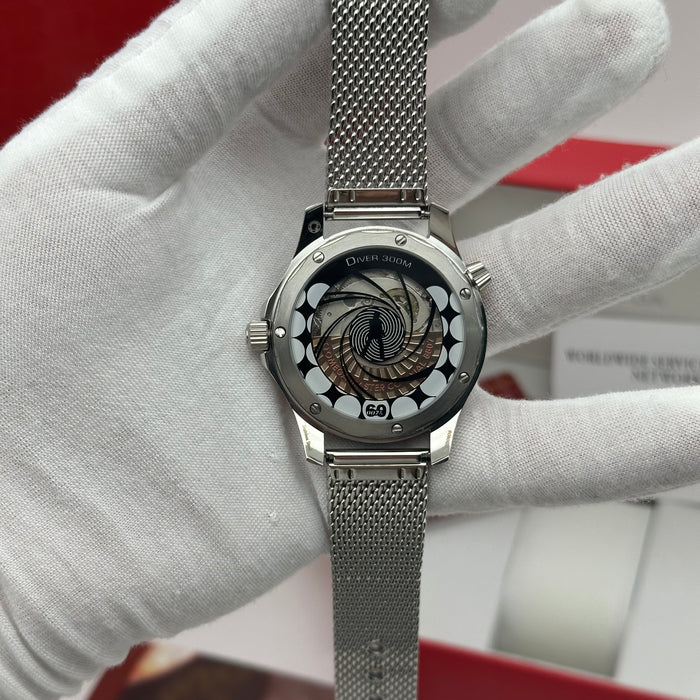 Omega Seamaster Diver 300M – Aqua Nebula Edition (Homage) | Co-Axial Master Chronometer