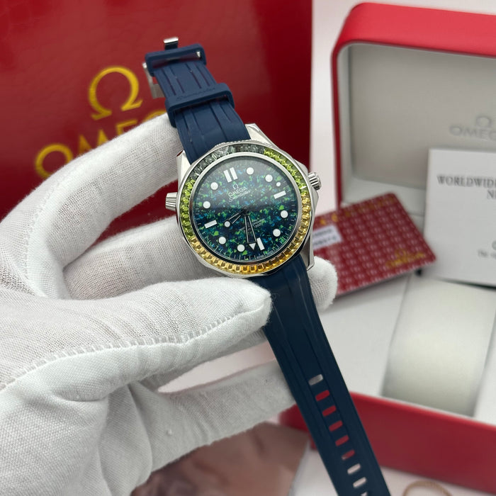 Omega Seamaster Diver 300M – Aqua Galaxy Edition (Homage) | Co-Axial Master Chronometer