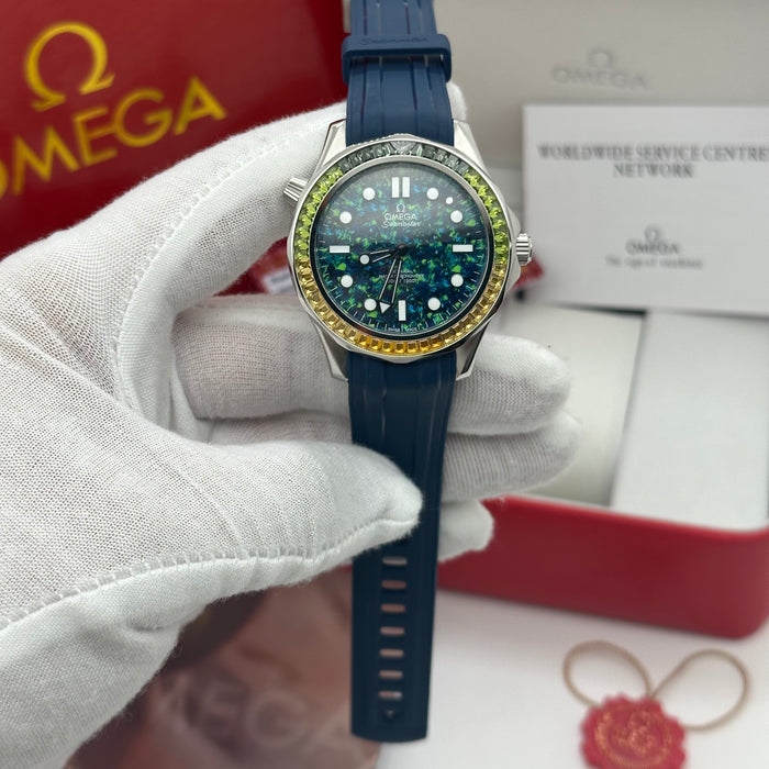 Omega Seamaster Diver 300M – Aqua Galaxy Edition (Homage) | Co-Axial Master Chronometer