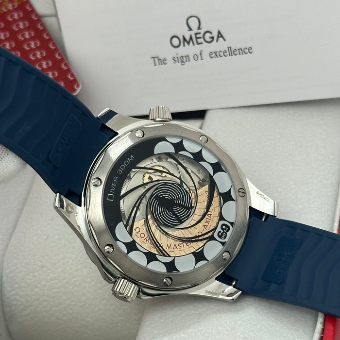 Omega Seamaster Diver 300M – Aqua Galaxy Edition (Homage) | Co-Axial Master Chronometer
