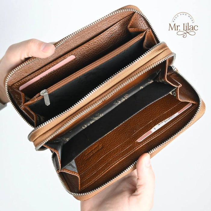 Original West Polo Leather Long Wallet