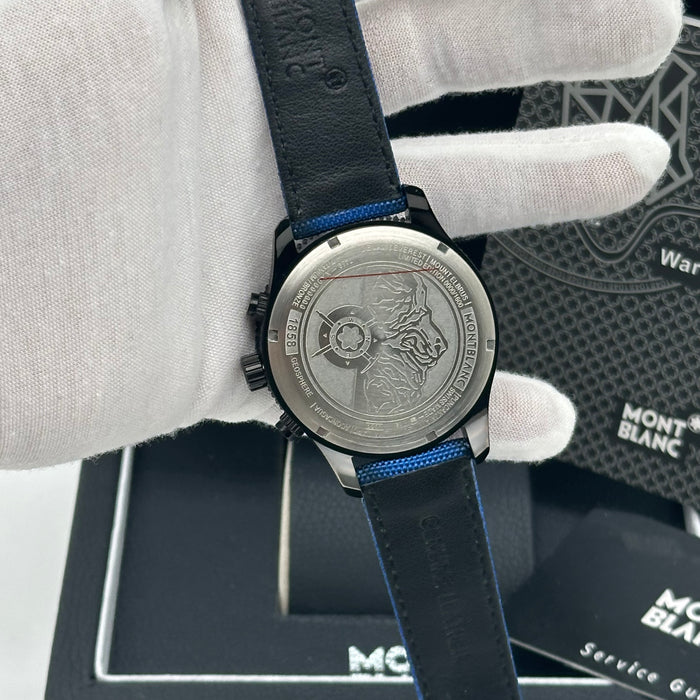 Montblanc Summit Smartwatch – Blue Sport Edition with Nylon Strap