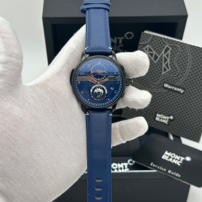 Montblanc Star Legacy Orbis Terrarum – Blue Dial Worldtimer Edition