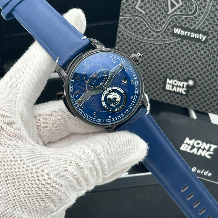 Montblanc Star Legacy Orbis Terrarum – Blue Dial Worldtimer Edition