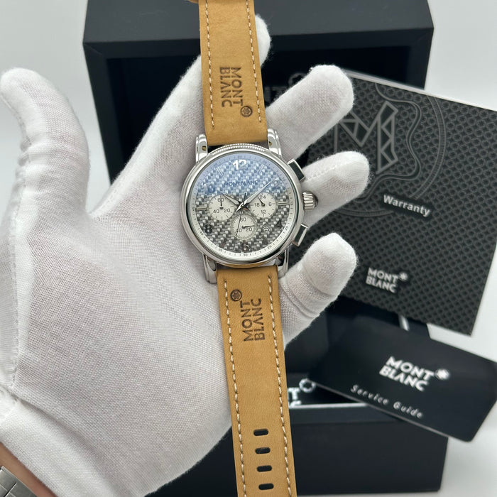 Montblanc TimeWalker Chronograph – Woven Dial Limited Edition