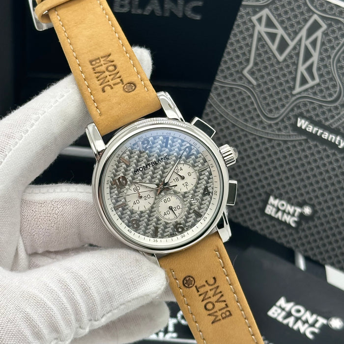 Montblanc TimeWalker Chronograph – Woven Dial Limited Edition