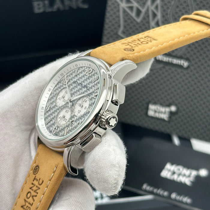 Montblanc TimeWalker Chronograph – Woven Dial Limited Edition