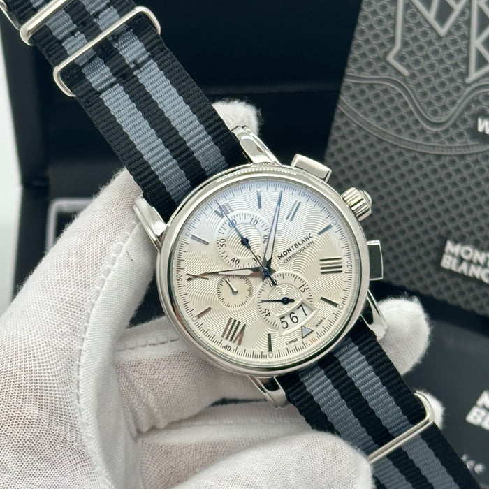 Montblanc Star Chronograph Date – Roman Dial | NATO Strap Edition