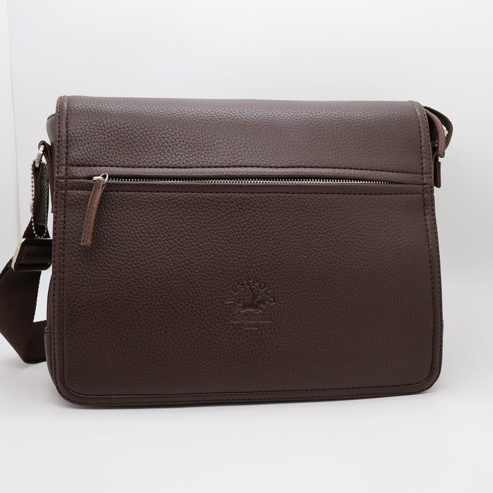 West Polo Genuine Leather Laptop Bag