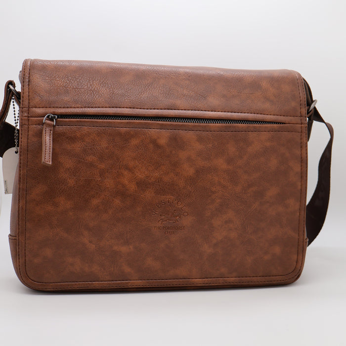 West Polo Genuine Leather Laptop Bag