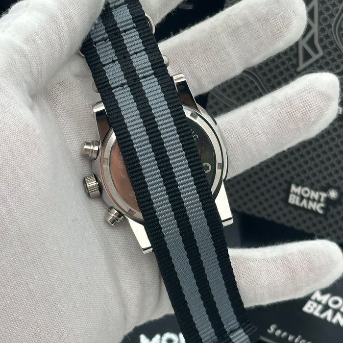 Montblanc Sport Chronograph Black Dial with Rose Gold Accents