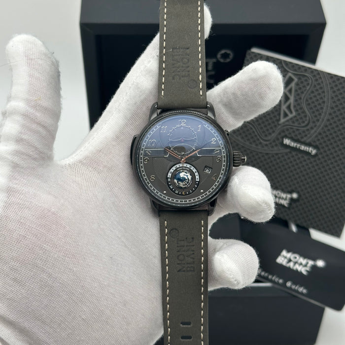 Montblanc Star Legacy Orbis Terrarum Worldtime – Grey Dial with Globe Display