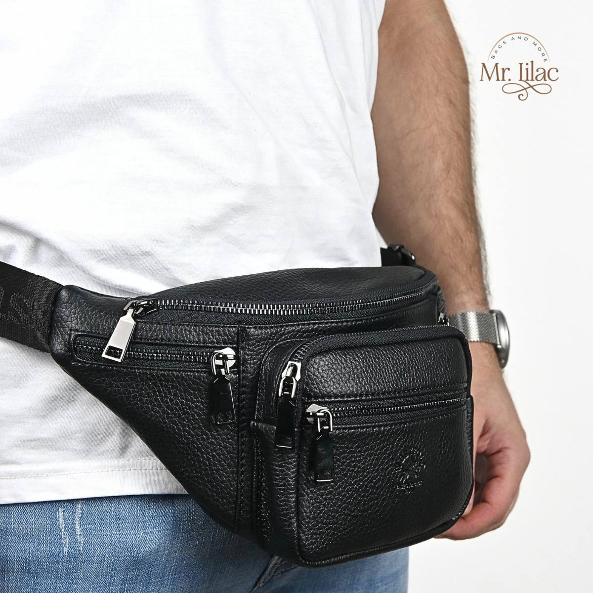 Original West Polo Waist Bag — Mr Lilac Leather