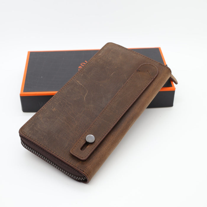 Original West Polo Leather Long Wallet