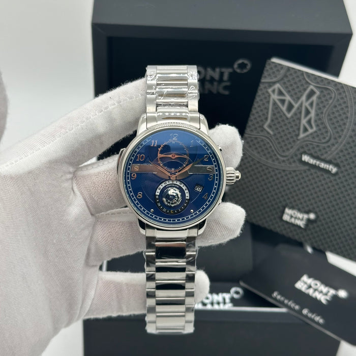 Montblanc Star Legacy Orbis Terrarum Blue Dial – World Time Edition