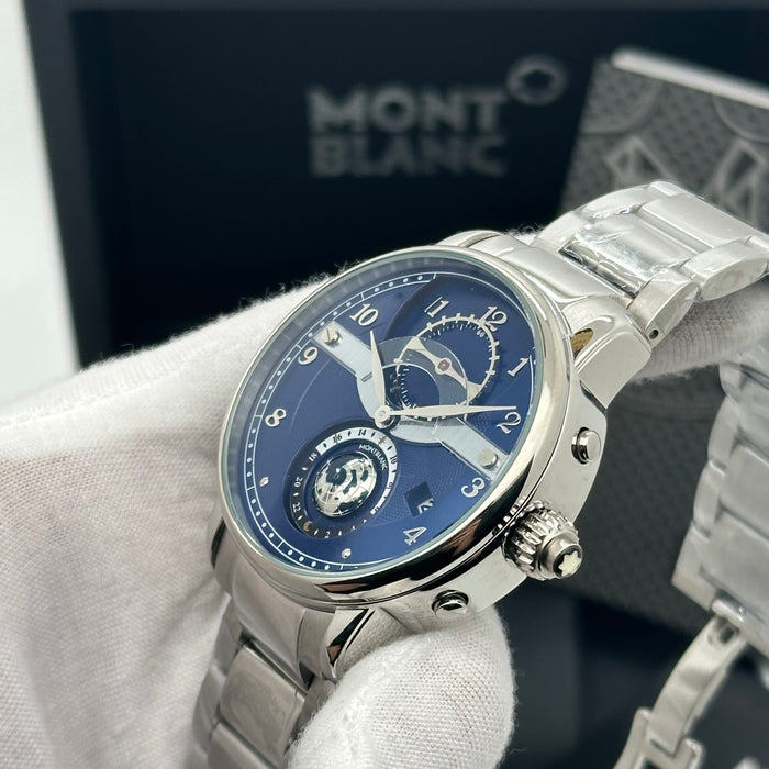 Montblanc Star Legacy Orbis Terrarum Blue Dial – World Time Edition
