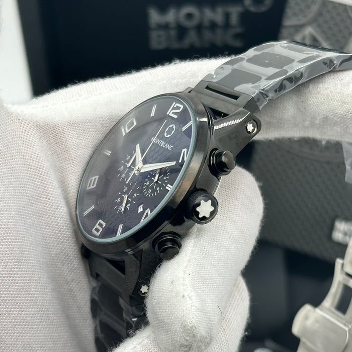 Montblanc TimeWalker Chronograph – Black Steel Edition