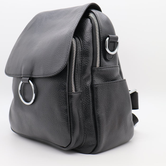 Genuine Leather Women Backpack