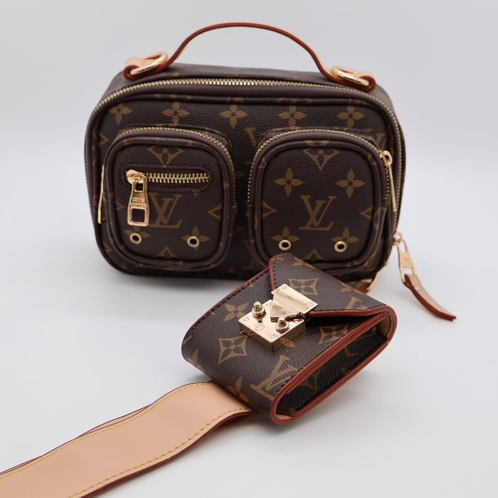 Genuine Leather Women Cross Bag