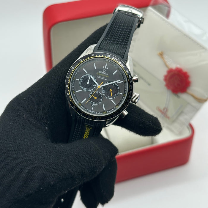 Omega Speedmaster Racing 40 mm rubber strap