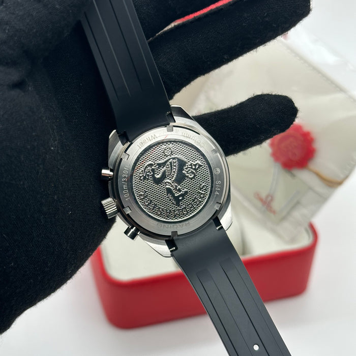 Omega Speedmaster Racing 40 mm rubber strap