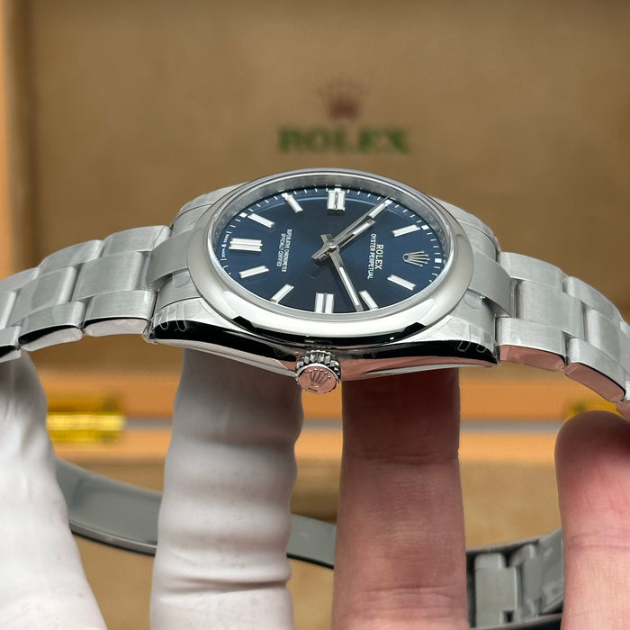 Rolex Oyster Perpetual Blue Dial 41mm – Swiss Super Clone 1:1