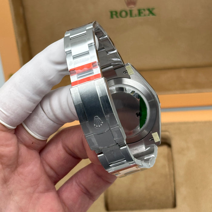 Rolex Oyster Perpetual Black Dial 41mm – Swiss Super Clone 1:1
