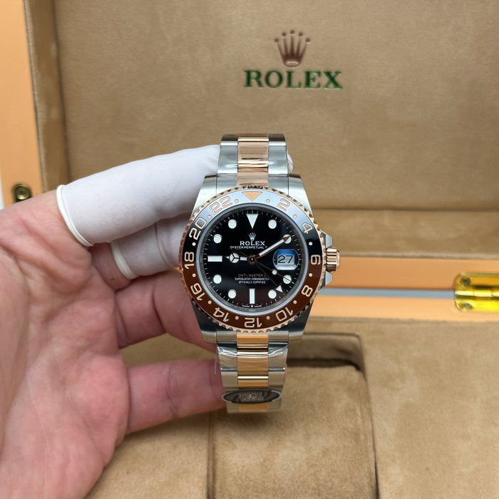 Rolex GMT-Master II “Root Beer” Two-Tone 40mm – Swiss Super Clone 1:1
