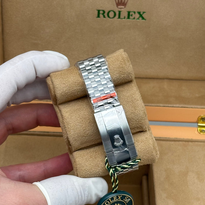Rolex Datejust 41 Black Dial Fluted Bezel Jubilee – Swiss Super Clone 1:1