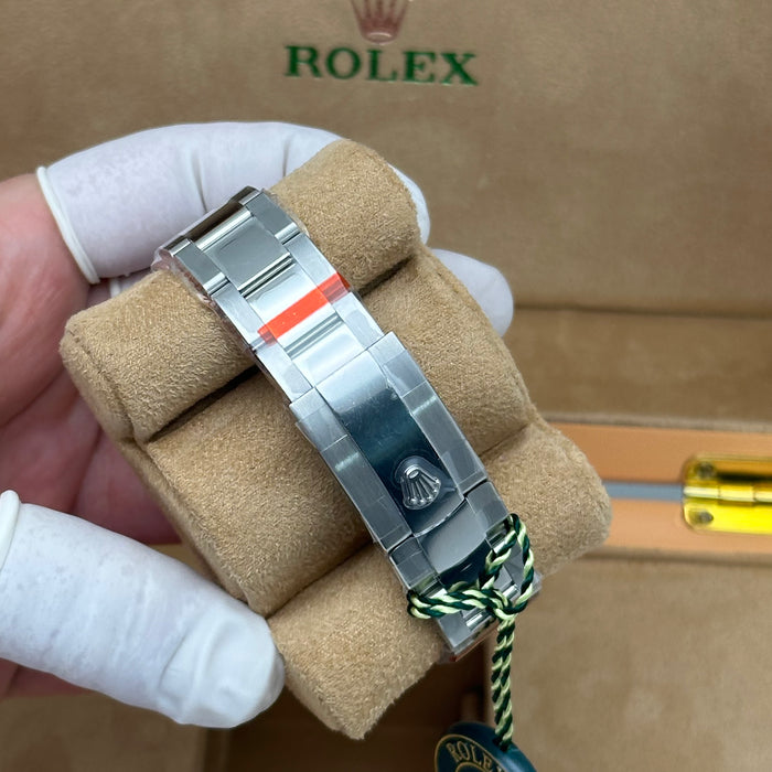 Rolex Datejust 41 Green Motif Dial Smooth Bezel Oyster – Swiss Super Clone 1:1