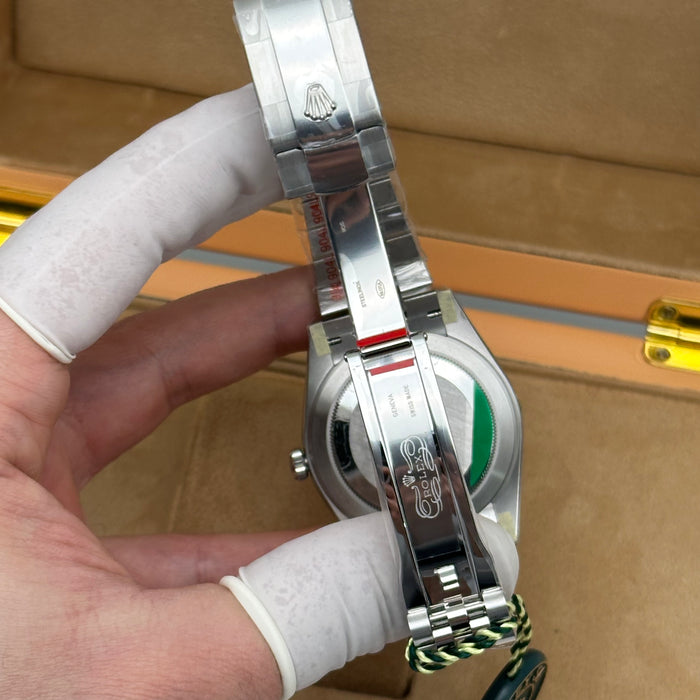 Rolex Datejust 41 Green Motif Dial Fluted – Jubilee – Swiss Super Clone 1:1