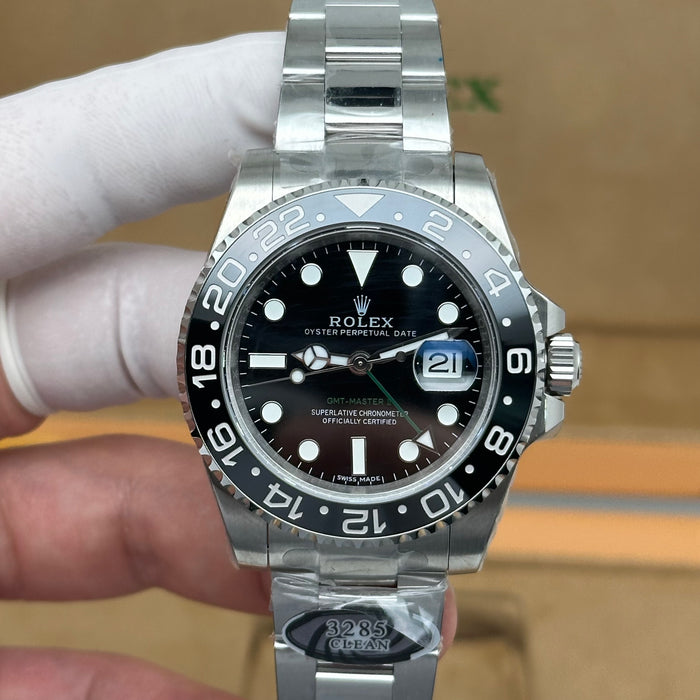 Rolex GMT-Master II Black Bezel – Oyster – Clean Factory 3285