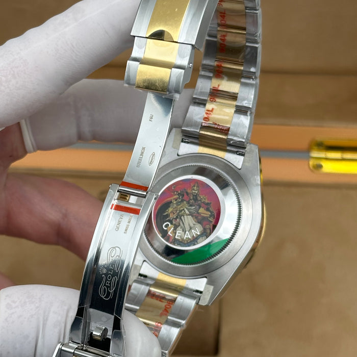 Rolex GMT-Master II Two-Tone Black & Gold – Oyster – Clean Factory 3285